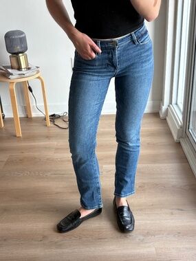 FRAME Denim Le High Straight Jeans
